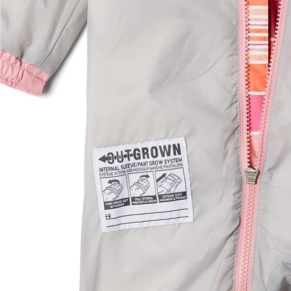 COPY - Columbia Girls' Critter Jitters Ii Rain Suit kids toddler baby newborn g… - Picture 3 of 5